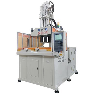 Máy làm tay cầm hai màu Máy đúc phun hai màu dọc