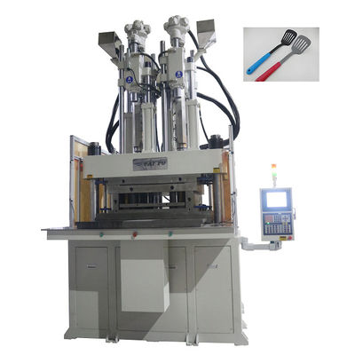 Máy đúc phun thẳng đứng hai màu 120 tấn để làm đồ dùng bếp