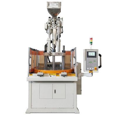Máy chế tạo phụ tùng ô tô hiệu quả cao Máy đúc phun quay dọc 55Ton