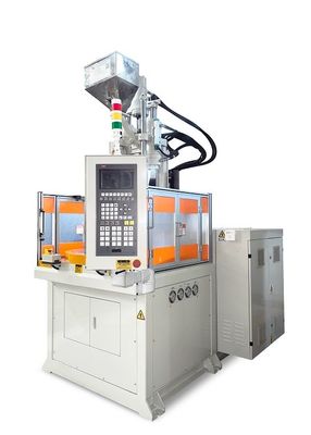 Máy đúc phun quay dọc 55 tấn Máy làm sợi răng