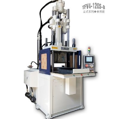 120Ton dọc máy đúc phun trượt đơn với cửa an ninh kim loại tấm màu xanh