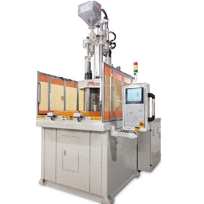 Máy đúc phun 120 tấn máy quay quay dọc bàn cho cáp cắm