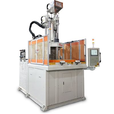 Máy đúc phun 120 tấn máy quay quay dọc bàn cho cáp cắm