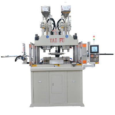 Máy đúc phun hai màu thẳng đứng 120t cho ổ cắm hai màu