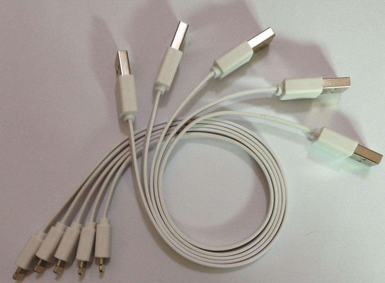 Máy ép phun cáp dữ liệu 55 tấn với loại C màu trắng