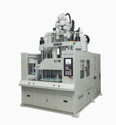 Máy đúc phun 120 tấn máy quay dọc bàn quay cho phụ kiện thiết bị gia dụng