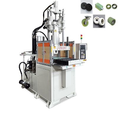 Máy ép phun trượt đơn dọc 85 tấn cho bánh xe cao su phủ PU
