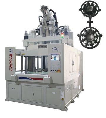 Máy đúc phun dọc 160 tấn với bàn làm việc thấp cho phụ tùng ô tô