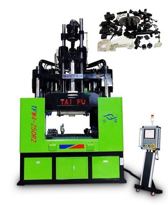 Máy đúc phun dọc 250 tấn phụ kiện ô tô với bàn làm việc thấp
