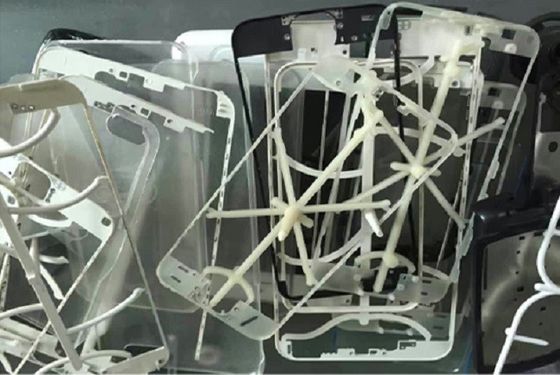 Máy đúc phun cao độ chính xác dọc tốc độ cao cho các bộ phận điện thoại di động