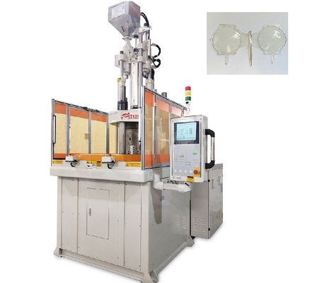 Máy làm ống kính quang học Máy ép phun bàn quay dọc 120 tấn