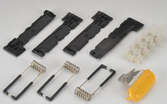 Máy ép phun nhựa quay dọc 55 tấn Máy kết nối AMP