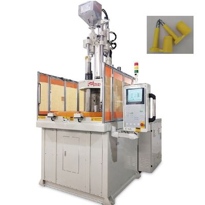 Máy ép phun bàn quay thẳng đứng 120 tấn được sử dụng cho phớt container