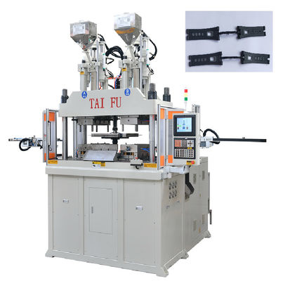 Máy ép phun hai màu dọc 120Ton cho dây đeo đồng hồ điện tử