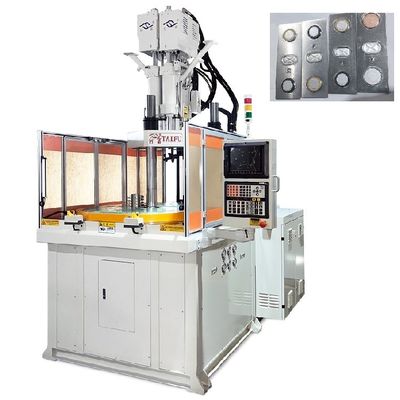 Máy ép phun hai màu dọc 120Ton cho nắp pin năng lượng mới