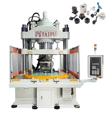Máy kẹp khuôn dọc BMC phun ngang với bàn quay