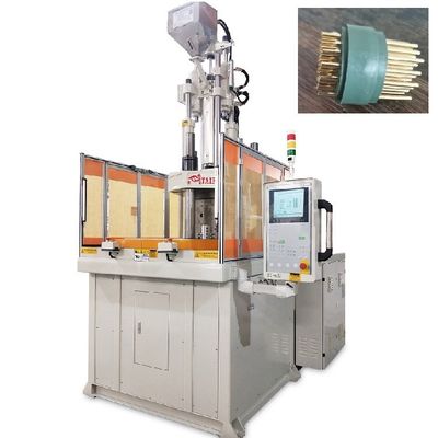 Máy làm đầu nối cụ thể Máy ép phun bàn quay dọc 120 tấn