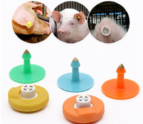 Máy ép phun bàn nhựa quay dọc 85 tấn được sử dụng cho thẻ tai động vật