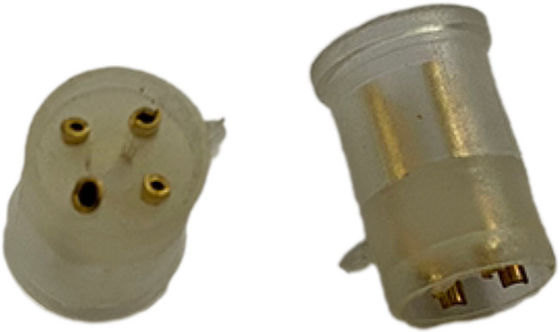 Máy ép phun bàn quay thẳng đứng 120 tấn dùng để cắm điện