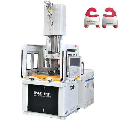 Máy đúc phun bảng quay dọc 120 tấn được sử dụng cho móc kim loại