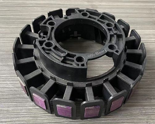 Máy đúc phun thẳng đứng BMC Rotary Table với 120 tấn được sử dụng cho rotor động cơ