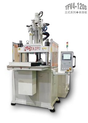 120 tấn dọc máy đúc phun trượt đơn với cửa an ninh kim loại vải xanh