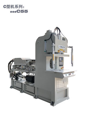 Máy đúc phun 55 tấn tinh tế bền và hiệu quả với loại C màu trắng được sử dụng cho đầu nối nhựa