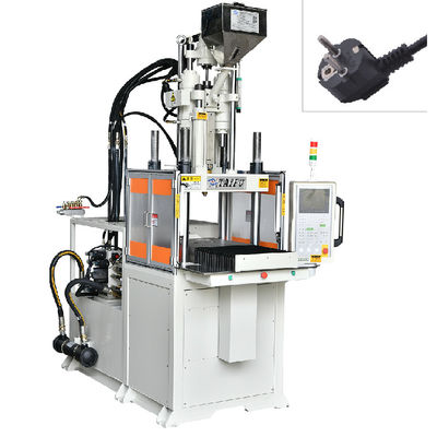 Máy đúc phun thẳng đứng một slide cho các quy định châu Âu Plug