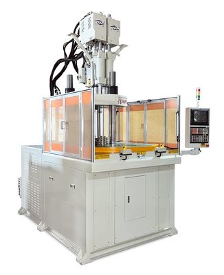 Bộ phận pin lithium-Ion 120 tấn Máy ép phun hai màu dọc
