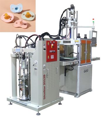 Máy ép khuôn silicon LSR dọc hiệu quả và chính xác cho núm vú giả