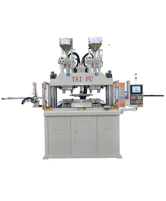 120 tấn Scraper với Máy làm tay cầm dọc hai màu máy đúc phun