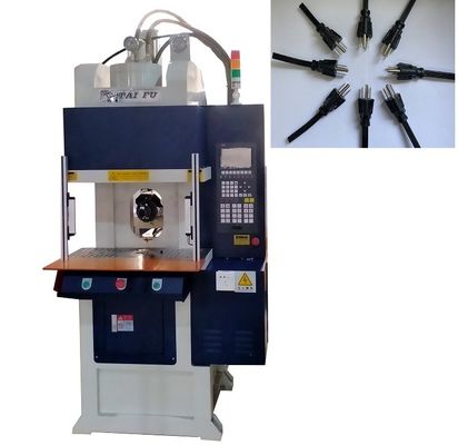 Máy đúc phun dọc 55 tấn hiệu quả cao cho dây điện màu xanh