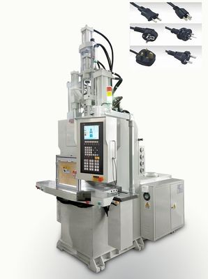 Máy làm dây nguồn 35 tấn hiệu suất cao Máy ép phun dọc