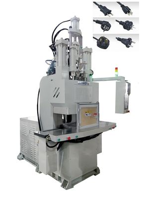 Máy làm dây nguồn 35 tấn hiệu suất cao Máy ép phun dọc