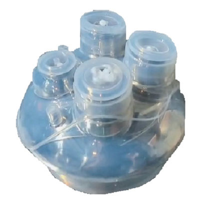 Máy chế tạo bộ phận y tế silicone loại phanh Máy đúc phun slide kép