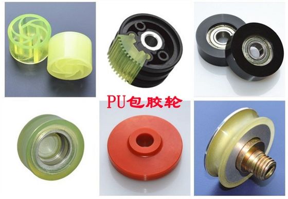Máy tạo khuôn phun thẳng đứng quay 120 tấn chính xác cao cho bánh xe bọc cao su