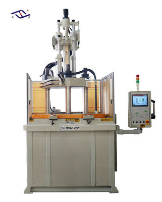 Máy đúc phun dọc 85 tấn bánh xe nhựa với bàn quay
