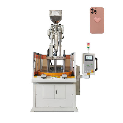 Máy ép phun sản phẩm nhựa thẳng đứng quay 85 tấn cho ốp lưng điện thoại