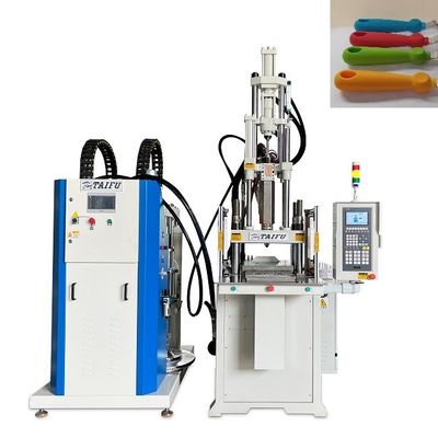 Máy đúc tiêm silicone dọc để làm tay cầm dao silicone