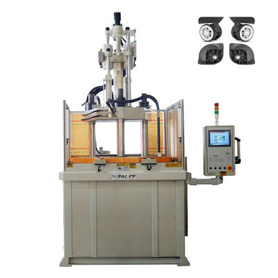 Máy đúc phun thẳng đứng xoay 85 tấn để làm bánh xe hành lý