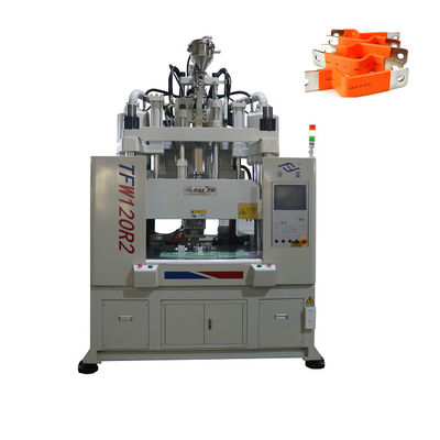 Máy ép phun đứng bàn làm việc thấp 120 tấn để sản xuất thanh đồng tự động