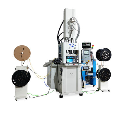 Máy ép phun thẳng đứng tốc độ cao độ chính xác cao để sản xuất đầu nối