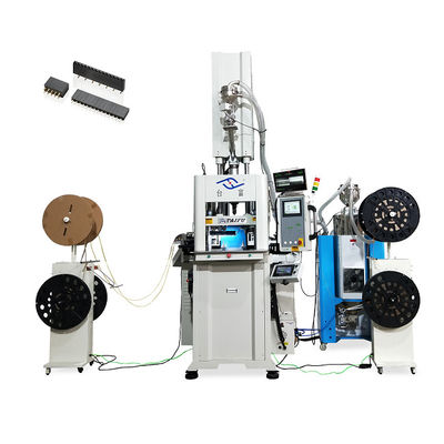 Máy ép phun thẳng đứng tốc độ cao độ chính xác cao để sản xuất đầu nối