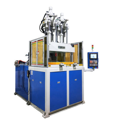 Máy ép phun thẳng đứng hai màu 120 tấn để sản xuất nhiệt kế