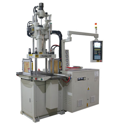 Máy đúc phun thẳng đứng slide hai chất lượng cao để làm tay cầm công cụ