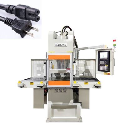 Máy đúc phun thẳng đứng 85 tấn loại C với slide đôi cho dây điện