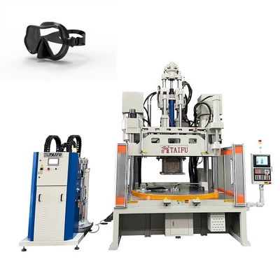 Low Work Table Vertical 300 Tons Silicone Injection Molding Machine Cho mặt nạ