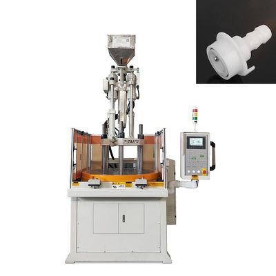 Tiết kiệm năng lượng Rotary dọc nhựa máy đúc phun cho ống kết nối nước