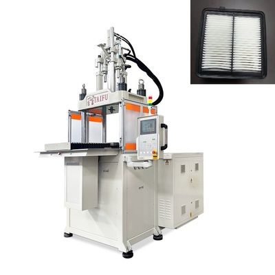 Máy ép phun dọc một thanh trượt 160 tấn để sản xuất bộ lọc không khí trong cabin