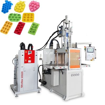 Máy đúc phun thẳng đứng LSR Double Slide tạo khuôn hình giọt đá silicone